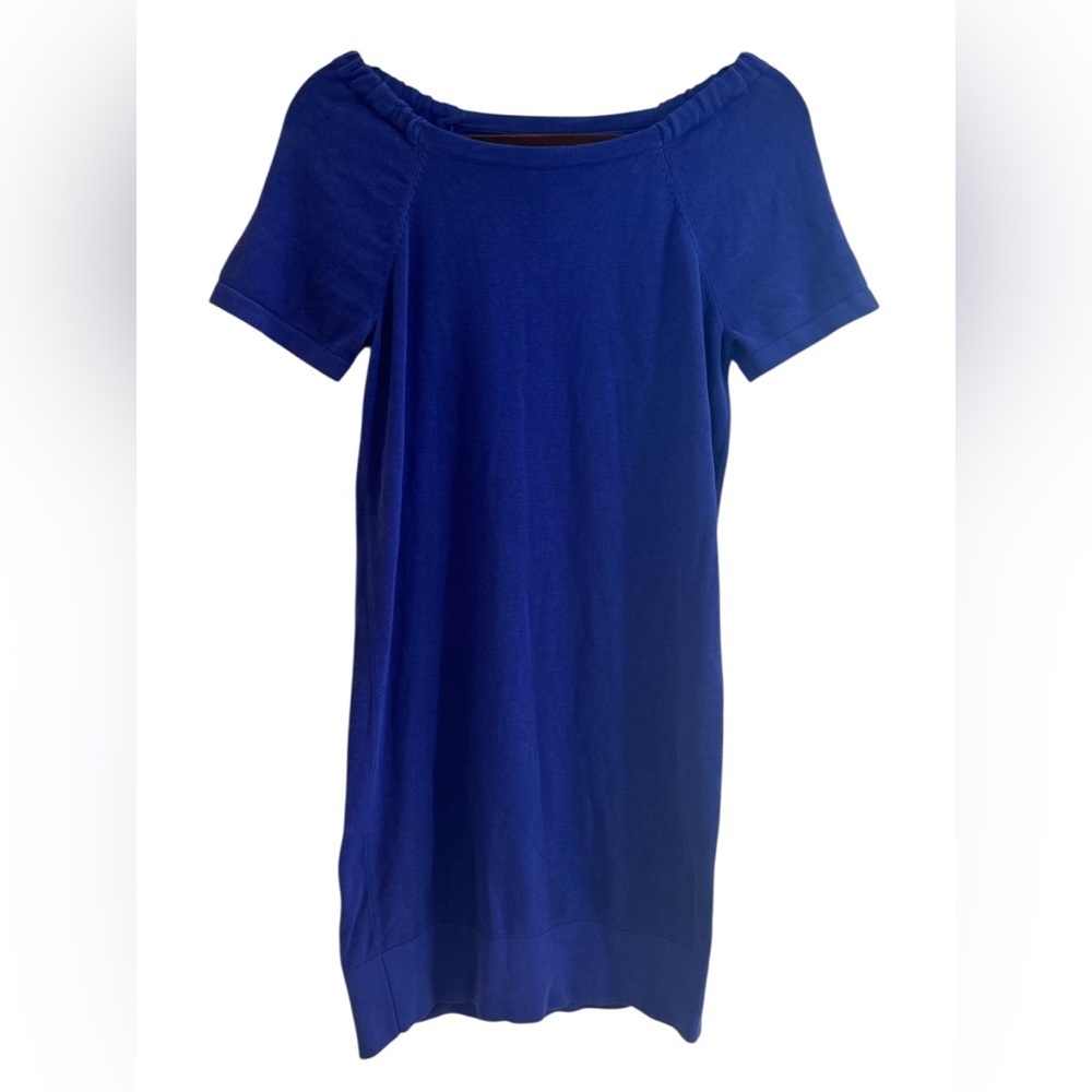 Mango | Off- Shoulder Short Sleeve Knit Dress
